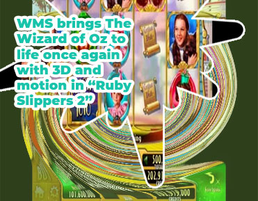 The wizard of oz slots